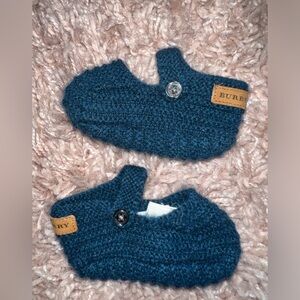 Authentic Burberry Newborn Slippers